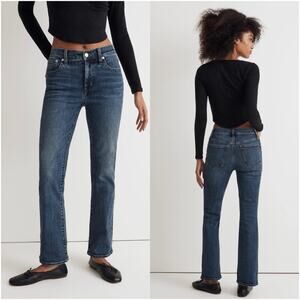 Madewell Dark Blue Flare Jeans